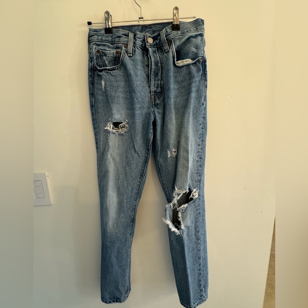Vintage 501 distressed Levi’s